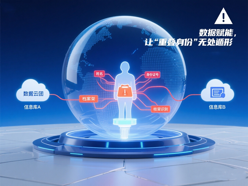 jimeng-2025-10-28-4275-画面构图: 中心主体: 一个充满科技感的、半透明的立体数字地球或立方体数据中枢....jpg